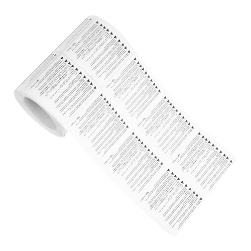 TOKIDNY 1 Rolle Anti Erstickungsaufkleber Logo Aufkleber Erstickungswarnaufkleber Verpackungsetiketten Warnaufkleber Selbstklebende Warnaufkleber Kupferplattenaufkleber von TOKIDNY