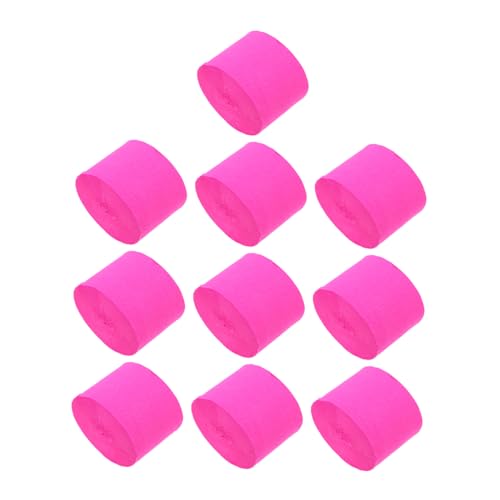 TOKIDNY 10 Stück Teiliges Krepppapier in Dekorative Geburtstags Party Deko Langlebige Papier Streamer für Wand und Fensterhintergründe Einfache Montage Sicher und Festlich von TOKIDNY