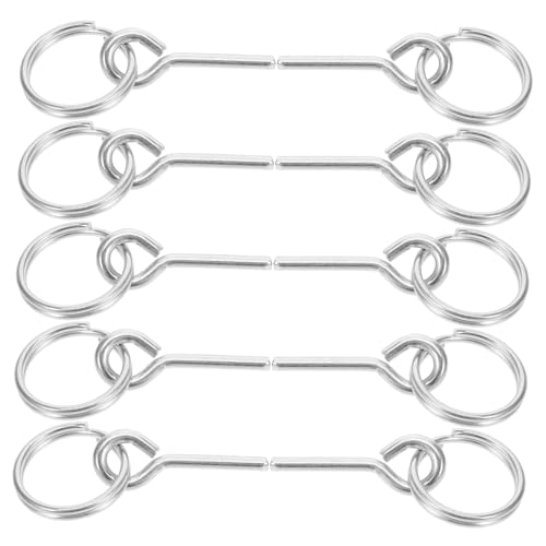 TOKIDNY 10 Stück Teiliges Zeltverbindungsset Outdoor Connect Pins Robust Verschleißfest für Vielseitige Zeltarten Camping Zeltheringe Zubehör Einfach Montierbar Kompakt von TOKIDNY