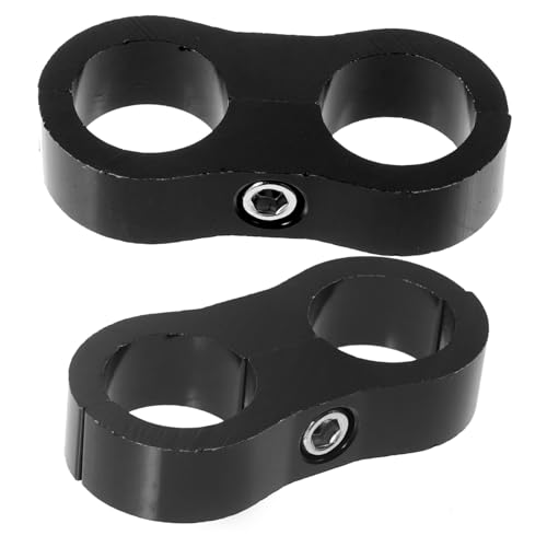 TOKIDNY 2stücke Schlauchklemmen Für Heizungs Und Kraftstoffleitungen Doppellochige Montageklemmen Langlebig Und Installieren Für Fahrzeugmodifikationen von TOKIDNY