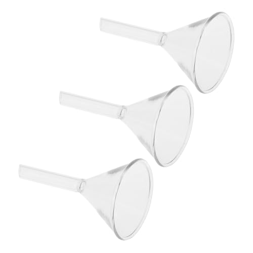 TOKIDNY 3stücke Glas Wissenschaftliche Füllung Trichter Breiten Mund Labor Glas Einfülltrichter Dreiecksform Trichter Zum Filtern Und Ausgießen Von Flüssigkeiten TOKIDNY 3stücke Glas Wissenschaftliche Füllung Trichter Breiten Mund Labor Glas Einfülltrichter Dreiecksform Trichter Zum Filtern Und Ausgießen Von Flüssigkeiten von TOKIDNY
