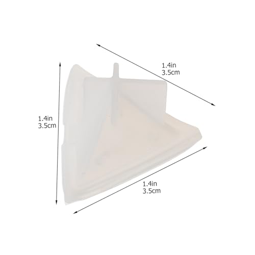 TOKIDNY 6 Stück Teiliges DIY Polyedrisches Würfel Silikonform für Epoxidharz Gießen Kristallharz Würfel Gussformen mit Feiner Verarbeitung für Brettspiel Zubehör und Basteln von TOKIDNY