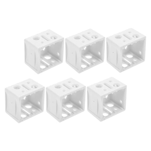 TOKIDNY 6 Stück Teiliges Jalousienhalterung Weiß Box Montage Halterung für Fensterläden Stabiler Blind Halter Vielseitig für Innen und Außenmontage Geeignet TOKIDNY 6 Stück Teiliges Jalousienhalterung Weiß Box Montage Halterung für Fensterläden Stabiler Blind Halter Vielseitig für Innen und Außenmontage Geeignet von TOKIDNY