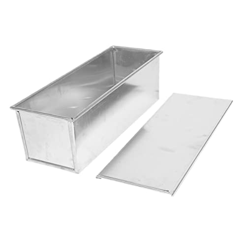 TOKIDNY Kastenform Für Brot Mit Deckel Antihaftbeschichtete Aluminiumlegierung Backform Für Toast Kuchen Und Für Heimische Küche Und Bäckerei von TOKIDNY