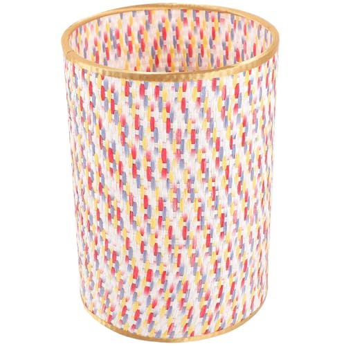 TOKIDNY Bunte PVC Lampenschirm für Stehlampe und Tischlampe Robustes Verschleißfestes Material Einfache Montage Vielseitiger Lampenschirm für Haushalt und Schlafzimmer von TOKIDNY