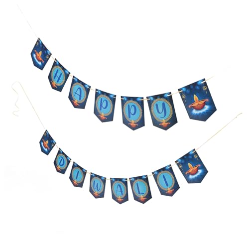 TOKIDNY Diwali Party Banner aus Stabilem Papier Detailliertes Blaues Happy Diwali Hängeschild Festliche Dekoration für Fenster Wände Türen als Party-fotohintergrund für Fröhliche TOKIDNY Diwali Party Banner aus Stabilem Papier Detailliertes Blaues Happy Diwali Hängeschild Festliche Dekoration für Fenster Wände Türen als Party-fotohintergrund für Fröhliche von TOKIDNY