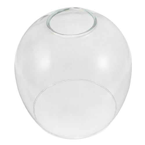 TOKIDNY Handgeblasene Glaslampenschirm Ersatz Hohe Borosilikat Glas Wand Pendelleuchten Lampenschirm Weiches Licht Badezimmer Beleuchtungsschirm von TOKIDNY