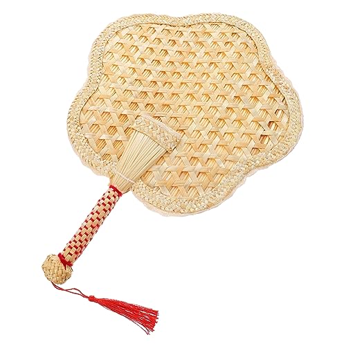 TOKIDNY Handgefertigter Handgewebter Fächer aus Stroh Naturbelassen Leichter Sommerventilator für Outdoor Freizeit Praktische Kühlung Tragbarer Fan TOKIDNY Handgefertigter Handgewebter Fächer aus Stroh Naturbelassen Leichter Sommerventilator für Outdoor Freizeit Praktische Kühlung Tragbarer Fan von TOKIDNY