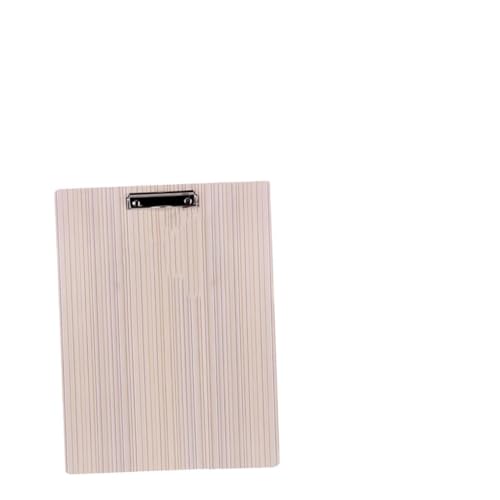 TOKIDNY Holz Zeichenbrett mit Clip Tragbares Sketchboard für Künstler und Schüler Outdoor Malbrett Robust und Leicht für Zeichnen Skizzieren Malen und Aquarell Geeignet von TOKIDNY