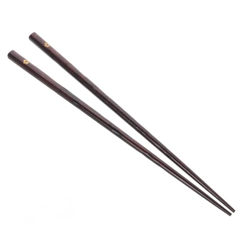 TOKIDNY Holzstäbchen mit Japanischem Kirschblütenmuster Wiederverwendbare Rutschfeste Essstäbchen für Sushi Dim Sum und Familienessen Elegant und Sicher Anwendung von TOKIDNY
