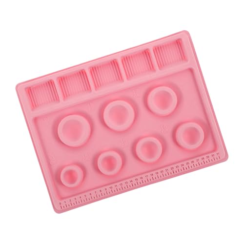 TOKIDNY Perlenbrett für Schmuckherstellung Mehrfaches Fächerdesign für DIY Armbänder und Tragbares Kunststoff Organizer Tablett für Perlenlagerung und Sortierung von TOKIDNY