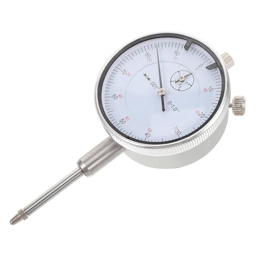 TOKIDNY Präzisions Dial Indicator Messuhr mit Robustem Gehäuse Einfache Installation Vielseitig Einsetzbar für Holzarbeiten Cnc Maschinen Drucker und Autoreparatur Langlebiges von TOKIDNY