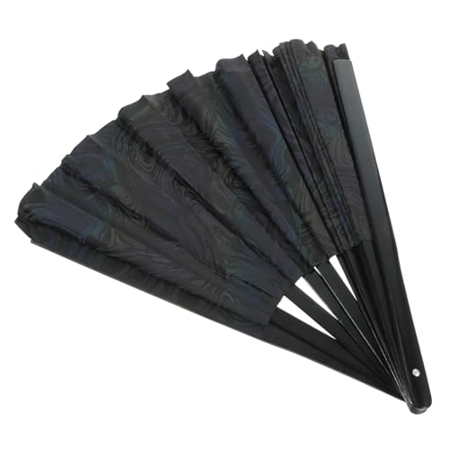TOKIDNY Reflektierender Stofflüfter UV Tanzparty-Fan Performance-Tanz-Fans -Handheld Seidenfächer Farbe tragbare Ventilatoren Handheld -Faltventilator Faltlüfter Handgebläse Holz TOKIDNY Reflektierender Stofflüfter UV Tanzparty-Fan Performance-Tanz-Fans -Handheld Seidenfächer Farbe tragbare Ventilatoren Handheld -Faltventilator Faltlüfter Handgebläse Holz von TOKIDNY