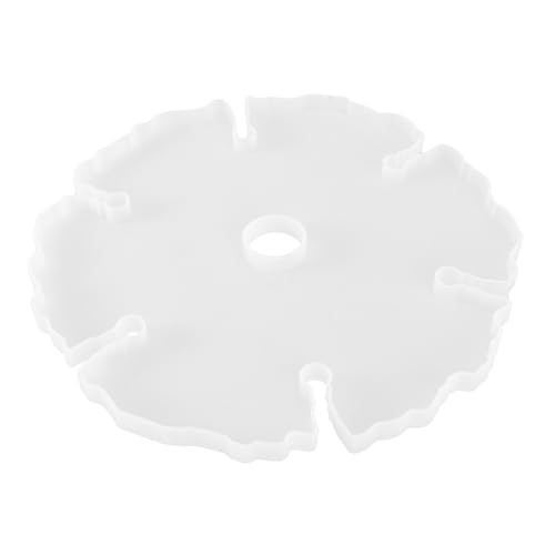 TOKIDNY Silikonform für Weinregal DIY Flexibel Transparent Weinglashalter Gießform für Unregelmäßiges Weintablett Epoxidharz Mold für Dekoration und Geschenk von TOKIDNY