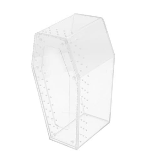 TOKIDNY Transparente Reptilienbox mit Sicherem Deckel Vielseitiger Terrarienbehälter für Spinnen Echsen Schlangen und Insekten Stabiles Kompaktes Habitat für Zuhause und Arbeitsplatz von TOKIDNY