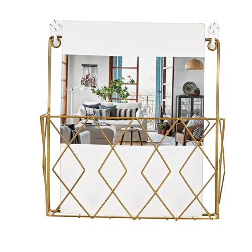 TOKIDNY Wandzeitschriftenhalter aus Metall Moderner Organizer für Bücher und Magazine Stabiler und Eleganter Hängehalter für Räume und Zuhause von TOKIDNY
