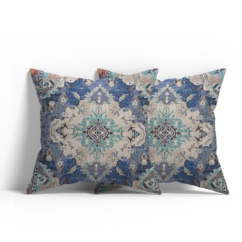 TOKIMMASH Doppelseitiges Muster, Boho-Dekor, Überwurf-Kissenbezüge, Retro-Blumen-Mandala, Hippie-Zimmer, Retro-Dekor, Dekokissenbezüge, Kissen für Couchbezüge, 45,7 x 45,7 cm, 2 Stück (Böhmen-10) TOKIMMASH Doppelseitiges Muster, Boho-Dekor, Überwurf-Kissenbezüge, Retro-Blumen-Mandala, Hippie-Zimmer, Retro-Dekor, Dekokissenbezüge, Kissen für Couchbezüge, 45,7 x 45,7 cm, 2 Stück (Böhmen-10) von TOKIMMASH