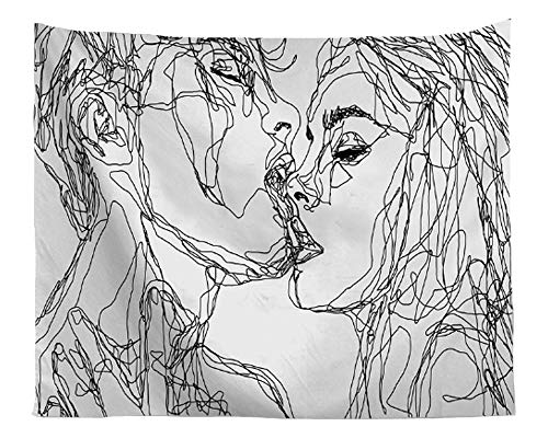 TOKYMOON Wandteppich Abstrakte Kunst Wandteppich Psychedelic aus Polyester Hausdekor Morden Deko Tuch Wandtuch Wandbehang Tapisserie Wandkunst Hängende Decke Dekoration Weiß 230 x 150cm TOKYMOON Wandteppich Abstrakte Kunst Wandteppich Psychedelic aus Polyester Hausdekor Morden Deko Tuch Wandtuch Wandbehang Tapisserie Wandkunst Hängende Decke Dekoration Weiß 230 x 150cm von TOKYMOON