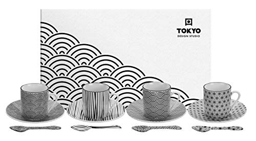 Nippon Black Espresso Set 12pcs 80ml von TOKYO design studio