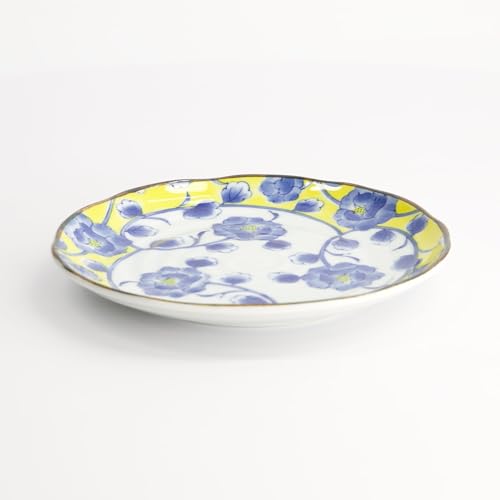 TOKYO DESIGN STUDIO - Botan Platte 16.5x2cm Yellow/Blue 22597 12/96 von TOKYO design studio