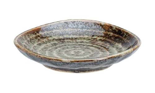 TOKYO DESIGN STUDIO - SHINRYOKU GREEN TRIANGLE MINI PLATE 9.7X2CM von TOKYO design studio