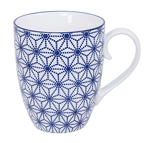 TOKYO design studio Nippon Blue Star Tasse, 8,5 x 10,2 cm, 380 ml von TOKYO design studio