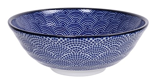 TOKYO design studio SOBA Schüssel Nippon Blue Punkte 21 x 7.8 cm 1.1L von TOKYO design studio