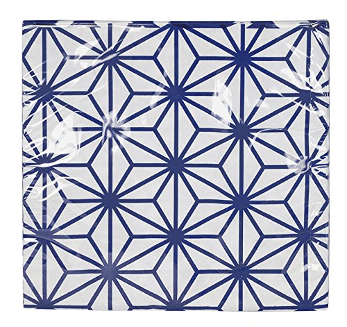 TOKYO design studio Servietten Nippon Blau 20pcs Pack Sterne - Wave 2 33x33cm von TOKYO design studio