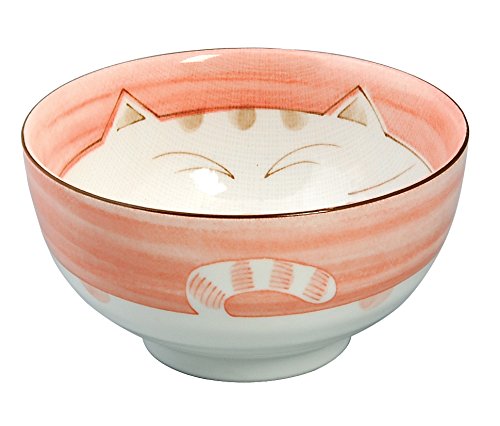 Tokio Design Studio Katze Schüssel 16 cm Pink von TOKYO design studio