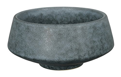 Tokio Design Studio Nezumi Schale, Keramik, Dunkelgrau, 16 x 7,7 cm von TOKYO design studio