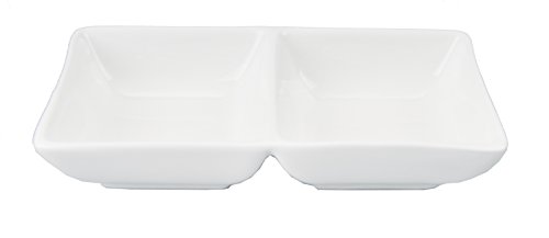 Tokio Design Studio Weiß Serie Saucenschälchen 2 Pcs 14 x 7 x 3 cm von TOKYO design studio