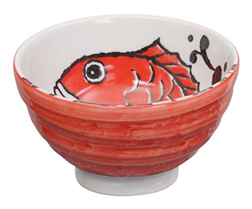 Tokio Design Studio gemischt Schalen Snapper, rot, 11,2 x 7,2 cm von TOKYO design studio