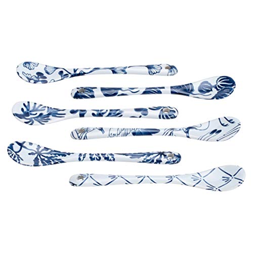 Tokyo Design Flora Japonica Set 6 Teelöffel 13 cm von TOKYO design studio