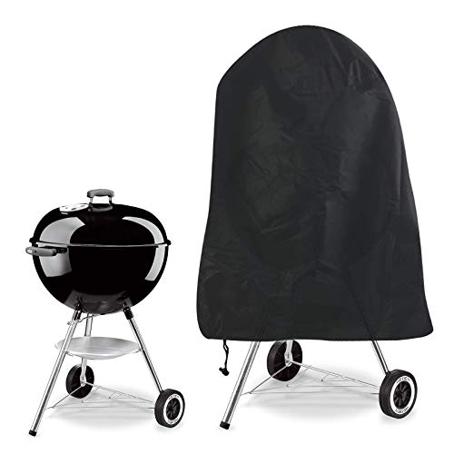 TOLIANCLE Grill Abdeckhaube, Grillabdeckung Kugelgrill, Kugelgrill Abdeckung, Wasserdichtes BBQ Cover Schutzhülle Haube Grill Abdeckplane, 70 x 70cm von TOLIANCLE