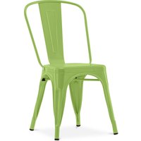 Esszimmerstuhl - Industriedesign - Stahl - Neuauflage - Stylix Light green von TOLIX STYLE