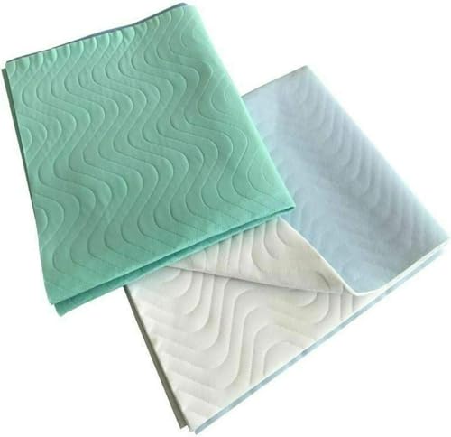 TOLKO 1 Stück wasserdichte Inkontinenzunterlage waschbar 95°C | Bettunterlage 75x90cm Einlage für Matratzen Matratzenschutz wasserdichte Matratzenauflage Inkontinenzauflage waschbar Saugvlies von TOLKO