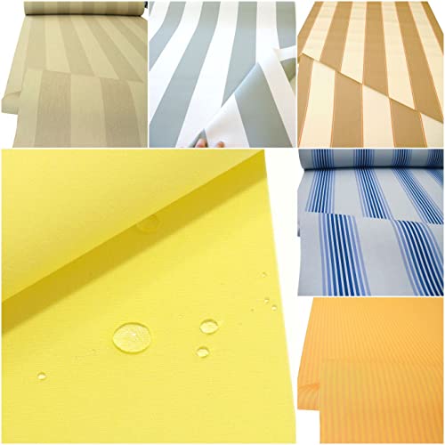 TOLKO Markisenstoffe Meterware UV beständig | Premium Markisenstoff Wasserdicht Wetterfest | 10 Jahre kein Ausbleichen | kräftige Farbe mit UV-Schutz Sonnenschutz Sonnensegel Garten Balkon Terrasse von TOLKO