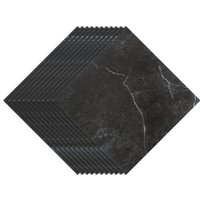 Tolletour - 11x PVC-Fliesen Selbstklebend Vinylboden 1m² Vinyl Bodenbelag Schwarz von TOLLETOUR