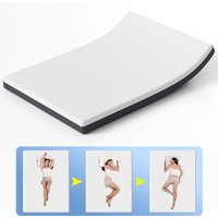 180x200cm Matratze-Schaum Wasserschaummatratze Memory Foam Matratze 7 Komfortzonen H3 Steifigkeit - Tolletour von TOLLETOUR