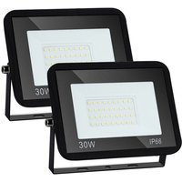 2er led Fluter Außenstrahler IP66 Scheinwerfer Aluminium Außen Strahler Kaltweiß 30W - Tolletour 2er led Fluter Außenstrahler IP66 Scheinwerfer Aluminium Außen Strahler Kaltweiß 30W - Tolletour von TOLLETOUR