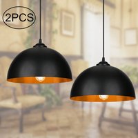 2x led Pendelleuchte Decken-Lampe Hängelampe Beleuchtung Hängeleuchte Design von TOLLETOUR