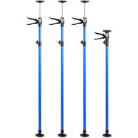 Tolletour - Deckenstütze h. 115-290cm Montagestütze bis 30kg Teleskopstütze Einhandstütze Schnellspann-Stütze - 4Stk. Tolletour - Deckenstütze h. 115-290cm Montagestütze bis 30kg Teleskopstütze Einhandstütze Schnellspann-Stütze - 4Stk. von TOLLETOUR