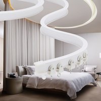 Tolletour - Flexible Vorhangschienen.5m Gebogene Vorhangschiene.Deckenhalterung mit Schienenvorhangsystem.Decken Fenster Schiene für Decken oder von TOLLETOUR