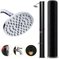 Gartendusche Solardusche Gartenduschen Außendusche mit Fußdusche Brause Aussendusche 20L - Tolletour von TOLLETOUR