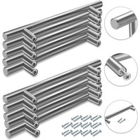 Möbelgriffe Schrankgriffe Küche Schrankgriff Bad Küchengriff Büro Türgriff 156x96x10MM 20 Stück - Tolletour von TOLLETOUR