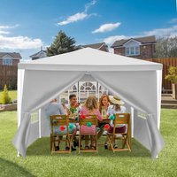 Pavillon Camping Festzelt Wasserdicht Partyzelt Stabiles hochwertiges 3x3m Weiß Pavillon Camping Festzelt Wasserdicht Partyzelt Stabiles hochwertiges 3x3m Weiß von TOLLETOUR