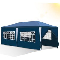 Tolletour - Pavillon Wasserdicht – Terrassenpavillon mit Verbolzung. perfektes Gartenzelt für Partys Blau 3x6m Tolletour - Pavillon Wasserdicht – Terrassenpavillon mit Verbolzung. perfektes Gartenzelt für Partys Blau 3x6m von TOLLETOUR
