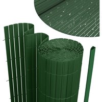 Tolletour - pvc Sichtschutzzaun Sichtschutzmatte Gartenzaun Sichtschutz Windschutz für Balkon &Terrasse, Grün 80x400cm Tolletour - pvc Sichtschutzzaun Sichtschutzmatte Gartenzaun Sichtschutz Windschutz für Balkon &Terrasse, Grün 80x400cm von TOLLETOUR