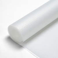 Schubladenmatte Einlegeböden Regale Antirutschmatte zuschneidbar 500 x 45cm.2pcs.Transparentes Weiß - Tolletour von TOLLETOUR