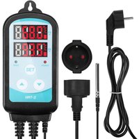 Tolletour - Temperaturregler Differenzregler Thermostat Digitaler 3000W 230V Sensor Regler von TOLLETOUR